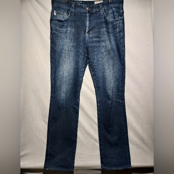 AG Adriano Goldschmied The Everett‎ Dark Wash Straight Leg Mens Jeans 32 X 34 - Picture 1 of 7